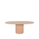 LABEL51 Eetkamertafel Oliva - Naturel - Eiken - 150-200 cm - Uitschuifbaar van LABEL51 – Luxe comfort op maat van PureWonen. Vraag naar de beste prijs.