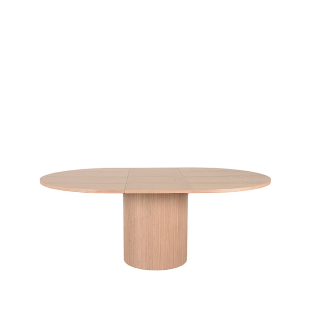 LABEL51 Eetkamertafel Oliva - Naturel - Eiken - 150-200 cm - Uitschuifbaar van LABEL51 – Luxe comfort op maat van PureWonen. Vraag naar de beste prijs.