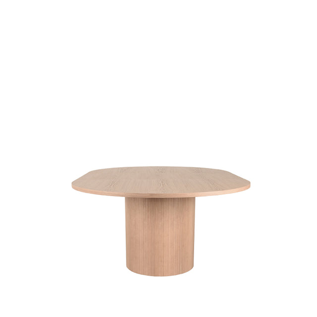 LABEL51 Eetkamertafel Oliva - Naturel - Eiken - 150-200 cm - Uitschuifbaar van LABEL51 – Luxe comfort op maat van PureWonen. Vraag naar de beste prijs.