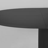 LABEL51 Eetkamertafel Oliva - Zwart - Eiken - 150-200 cm - Uitschuifbaar van LABEL51 – Luxe comfort op maat van PureWonen. Vraag naar de beste prijs.