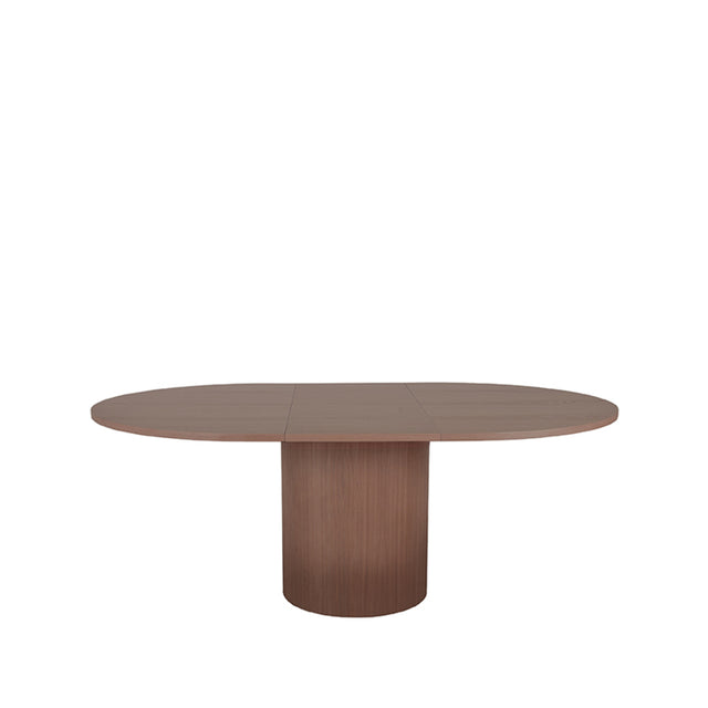 LABEL51 Eetkamertafel Oliva - Walnoot - Eiken - 150-200 cm - Uitschuifbaar van LABEL51 – Luxe comfort op maat van PureWonen. Vraag naar de beste prijs.