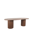 LABEL51 Eetkamertafel Oliva - Walnoot - Eiken - 240x120 cm van LABEL51 – Luxe comfort op maat van PureWonen. Vraag naar de beste prijs.