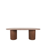 LABEL51 Eetkamertafel Oliva - Walnoot - Eiken - 240x120 cm van LABEL51 – Luxe comfort op maat van PureWonen. Vraag naar de beste prijs.