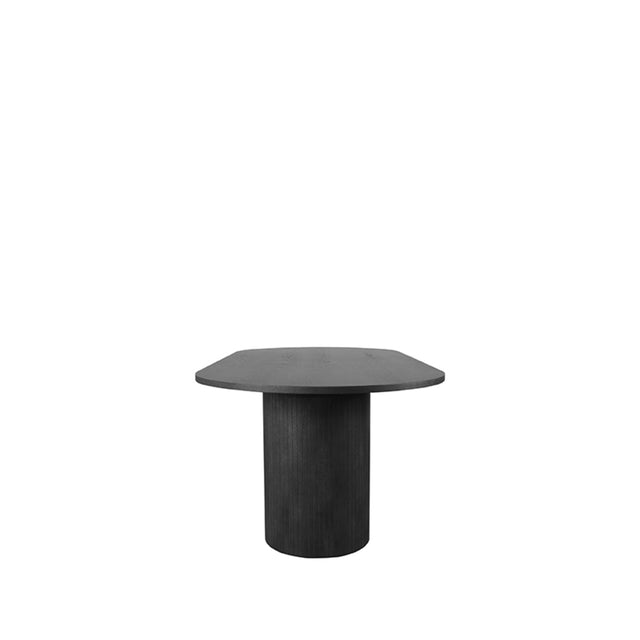 LABEL51 Eetkamertafel Oliva - Zwart - Eiken - 240x120 cm van LABEL51 – Luxe comfort op maat van PureWonen. Vraag naar de beste prijs.