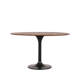 LABEL51 Eetkamertafel Otto - Espresso - Mangohout - 130 cm - Rond van LABEL51 – Luxe comfort op maat van PureWonen. Vraag naar de beste prijs.