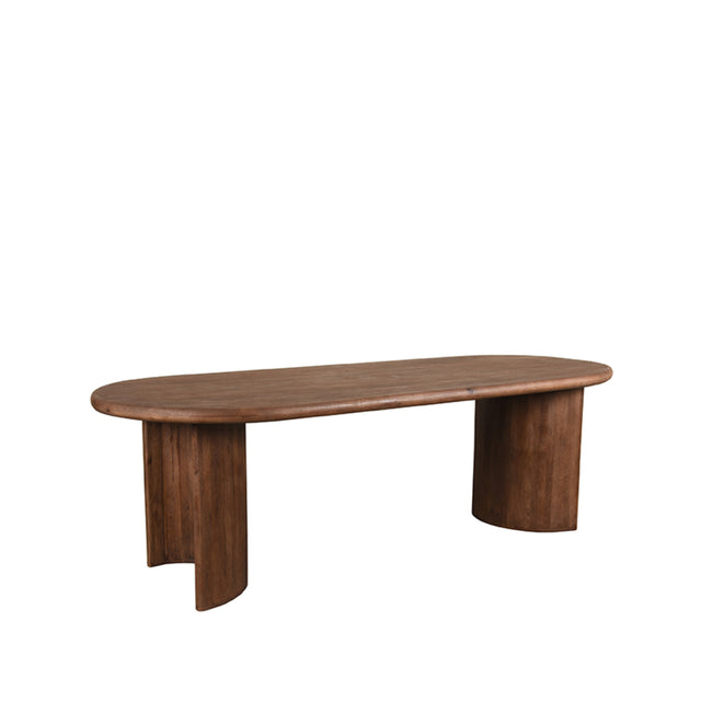 LABEL51 Eetkamertafel Varia - Espresso - Mangohout - 240x100 cm van LABEL51 – Luxe comfort op maat van PureWonen. Vraag naar de beste prijs.