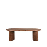 LABEL51 Eetkamertafel Varia - Espresso - Mangohout - 240x100 cm van LABEL51 – Luxe comfort op maat van PureWonen. Vraag naar de beste prijs.