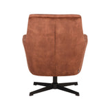 LABEL51 Fauteuil Toby - Rust - Velours