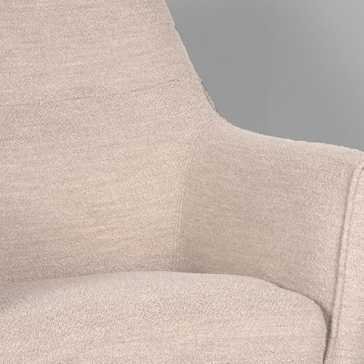 LABEL51 Fauteuil Tod - Naturel - Boucle