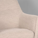 LABEL51 Fauteuil Tod - Naturel - Boucle