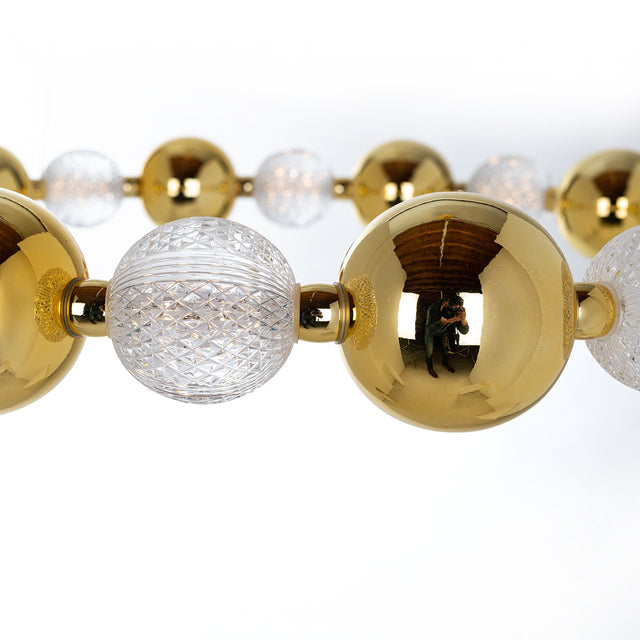 Hanglamp Chanda (Gold) van Richmond Interiors – Luxe comfort op maat van PureWonen. Vraag naar de beste prijs.