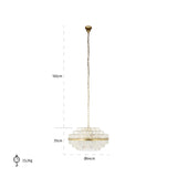 Hanglamp Desire medium (Brushed Gold)