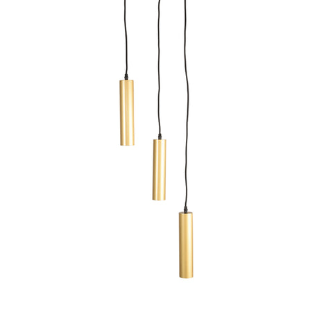 LABEL51 Hanglamp Ferroli - Antiek goud - Metaal - 3-lichts van LABEL51 - laagste prijs offerte van PureWonen