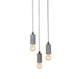 LABEL51 Hanglamp Fresco - Concrete - Beton - 3-Lichts van LABEL51 - laagste prijs offerte van PureWonen