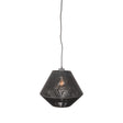 LABEL51 Hanglamp Ibiza - Zwart - Jute - 1-Lichts van LABEL51 – Luxe comfort op maat van PureWonen. Vraag naar de beste prijs.