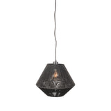 LABEL51 Hanglamp Ibiza - Zwart - Jute - 1-Lichts van LABEL51 – Luxe comfort op maat van PureWonen. Vraag naar de beste prijs.