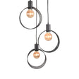 LABEL51 Hanglamp Ronda - Zwart - Metaal - 3-Lichts van LABEL51 – Luxe comfort op maat van PureWonen. Vraag naar de beste prijs.