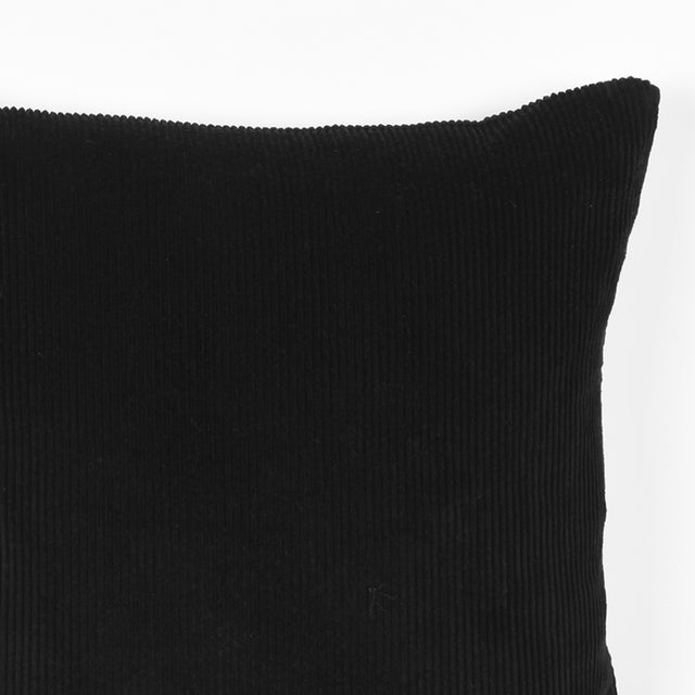 LABEL51 Sierkussen Rib - Zwart - Katoen van LABEL51 - laagste prijs offerte van PureWonen