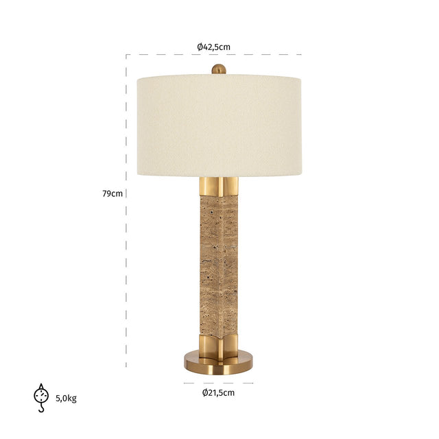 Tafellamp Aaliyah van Richmond Interiors – Luxe comfort op maat van PureWonen. Vraag naar de beste prijs.