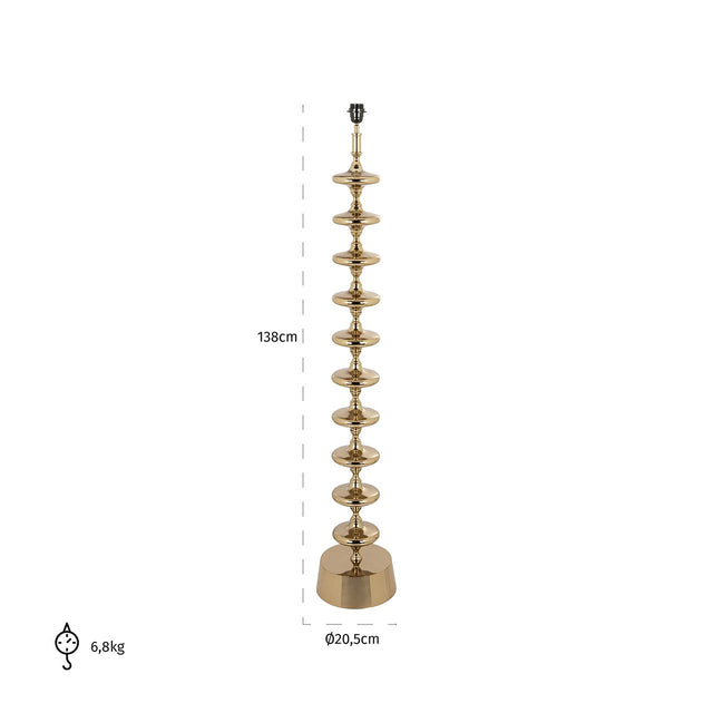 Vloerlamp Jane goud (Gold)