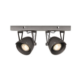 LABEL51 Spot Cap led - Burned Steel - Metaal - 2 Lichts van LABEL51 - laagste prijs offerte van PureWonen