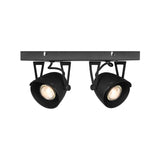LABEL51 Spot Cap led - Zwart - Metaal - 2 Lichts van LABEL51 - laagste prijs offerte van PureWonen