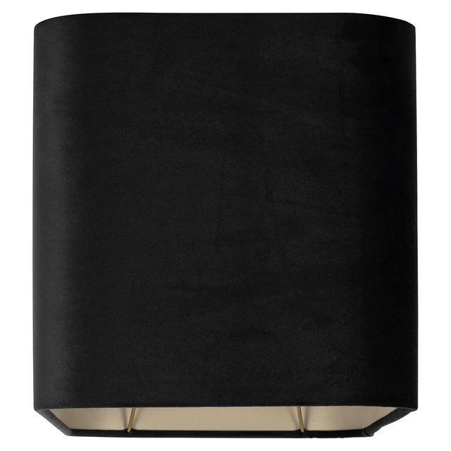Lampenkap Maddy black velvet, rechthoekig (Black) van Richmond Interiors – Luxe comfort op maat van PureWonen. Vraag naar de beste prijs.