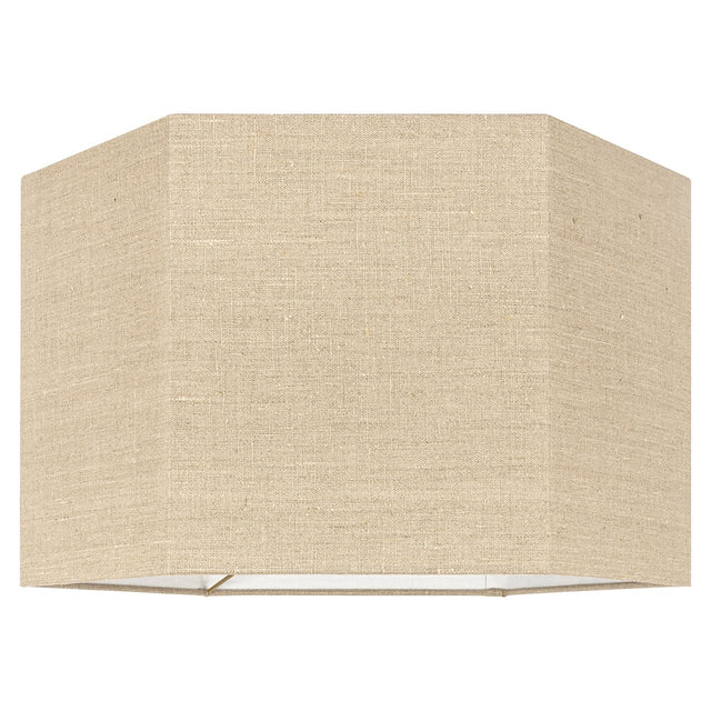 Lampenkap Sally sand linnen,  medium zeshoekig van Richmond Interiors – Luxe comfort op maat van PureWonen. Vraag naar de beste prijs.