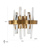 Wandlamp Brigh (Gold)