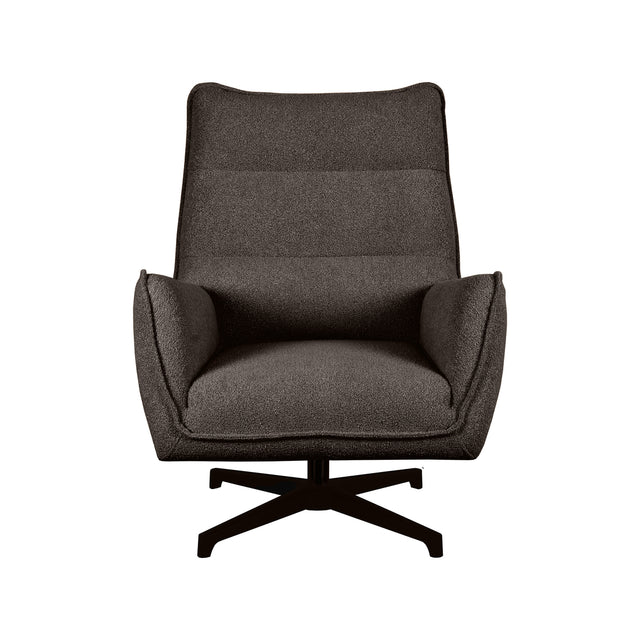 LABEL51 Fauteuil Rodia - Bruin - Boucle van LABEL51 – Luxe comfort op maat van PureWonen. Vraag naar de beste prijs.