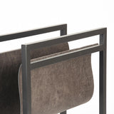 LABEL51 Magazinehouder - Antraciet - Leder van LABEL51 - laagste prijs offerte van PureWonen