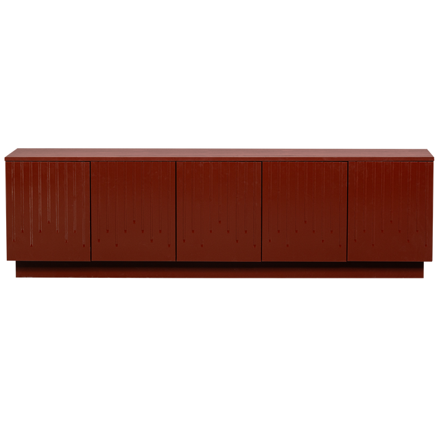 Pencil Tv Meubel Grenen Merlot Gloss [Fsc] van BePureHome - laagste prijs offerte van PureWonen