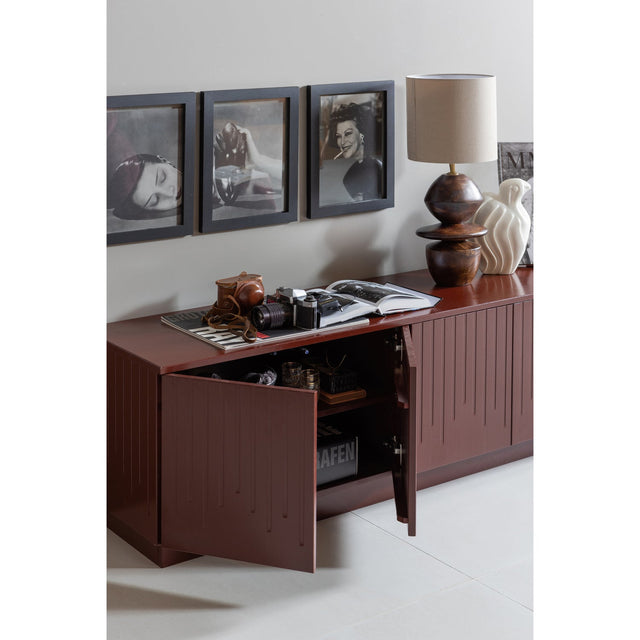 Pencil Tv Meubel Grenen Merlot Gloss [Fsc] van BePureHome - laagste prijs offerte van PureWonen