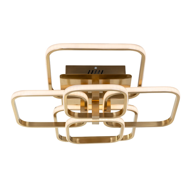 Plafondlamp Cailey (Brushed Gold) van Richmond Interiors – Luxe comfort op maat van PureWonen. Vraag naar de beste prijs.