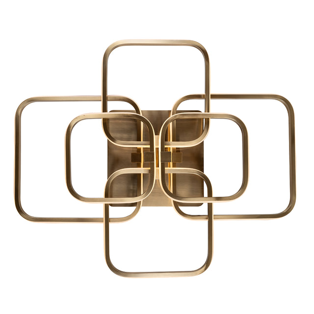 Plafondlamp Cailey (Brushed Gold) van Richmond Interiors – Luxe comfort op maat van PureWonen. Vraag naar de beste prijs.
