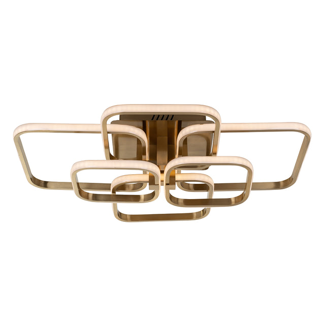 Plafondlamp Cailey (Brushed Gold) van Richmond Interiors – Luxe comfort op maat van PureWonen. Vraag naar de beste prijs.