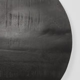 LABEL51 Eetkamertafel Tafelblad Sloppy Edge - Zwart - Mangohout - Rond - 70 cm van LABEL51 – Luxe comfort op maat van PureWonen. Vraag naar de beste prijs.