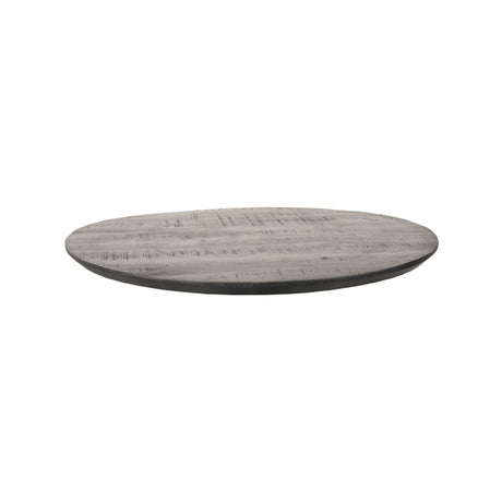 LABEL51 Eetkamertafel Tafelblad Sloppy Edge - Zwart - Mangohout - Rond - 70 cm van LABEL51 – Luxe comfort op maat van PureWonen. Vraag naar de beste prijs.