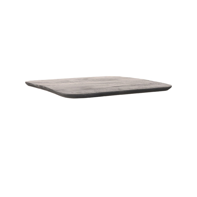 LABEL51 Eetkamertafel Tafelblad Sloppy Edge - Zwart - Mangohout - 70 cm Sloppy van LABEL51 – Luxe comfort op maat van PureWonen. Vraag naar de beste prijs.