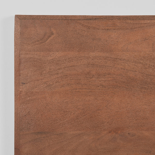 LABEL51 Eetkamertafel Tafelblad Straight Edge - Espresso - Mangohout - 120 cm Straight van LABEL51 – Luxe comfort op maat van PureWonen. Vraag naar de beste prijs.