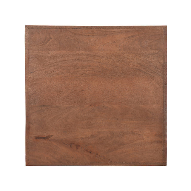 LABEL51 Eetkamertafel Tafelblad Straight Edge - Espresso - Mangohout - 70 cm Straight van LABEL51 - laagste prijs offerte van PureWonen