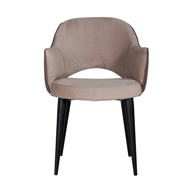 Stoel Giovanna quartz khaki / Alaska stone (Alaska 102 Stone) van Richmond Interiors – Luxe comfort op maat van PureWonen. Vraag naar de beste prijs.