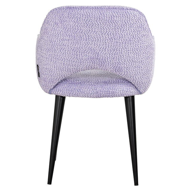 Stoel Giovanna lovely lavender (Be lovely 95 lavender) van Richmond Interiors – Luxe comfort op maat van PureWonen. Vraag naar de beste prijs.
