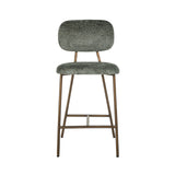 Counterstoel Xenia thyme fusion / brushed gold legs (Fusion thyme 206)