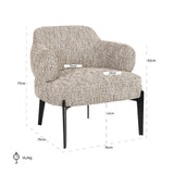 Fauteuil Venus trendy nature (Be Trendy 01 Nature)