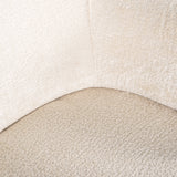 Fauteuil Venus white chenille (Bergen 900 white chenille)