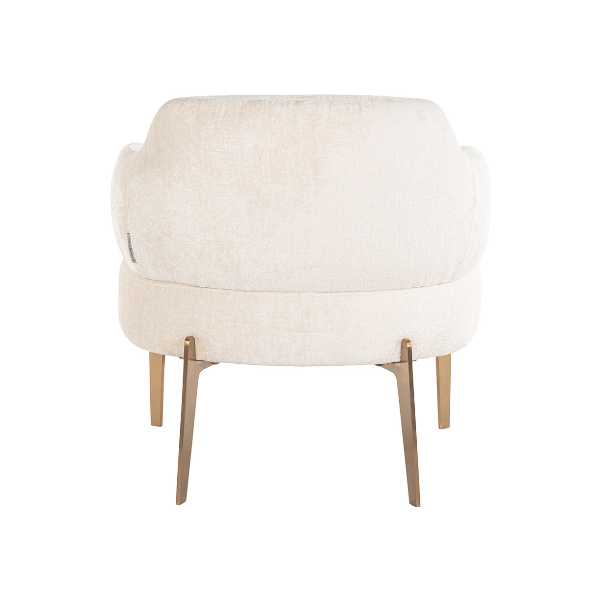 Fauteuil Venus white chenille (Bergen 900 white chenille)