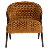 Fauteuil Mia gold triangle (Triangle 2013 old gold)