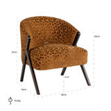 Fauteuil Mia gold triangle (Triangle 2013 old gold)