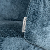 Stoel Amphara blue chenille fire retardant (Bergen 601 blue chenille)